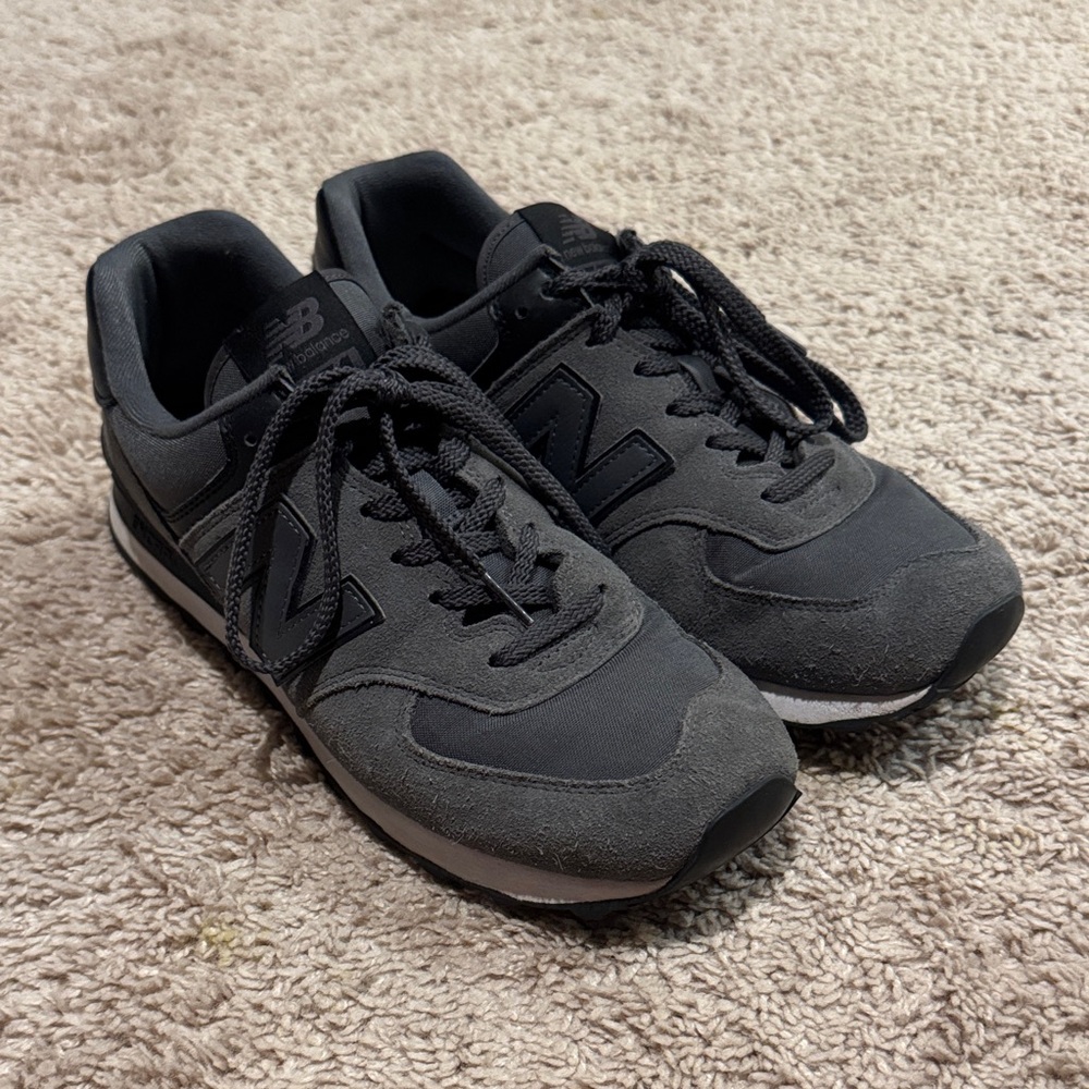 New Balance Men's Charcoal Sneakers